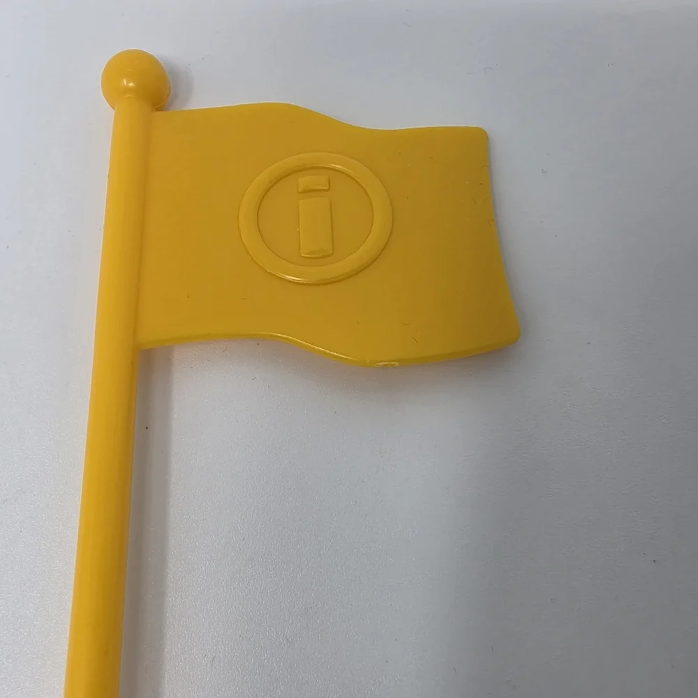Fisher Price Imaginext Yellow Flag Replacement Part Piece